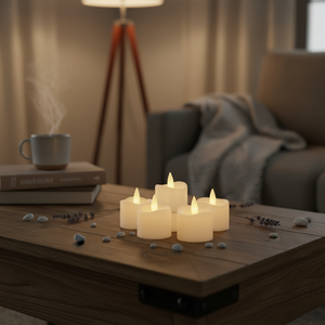 Confezione da 6 candele LED decorative (GSC 204800003) - Product Image 3