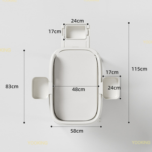 Chăm sóc hiệu quả em bé thay đổi bảng trẻ sơ sinh tã thay đổi trạm 93cm chiều cao Khoa Học bé thay đổi bảng - Product Image 5