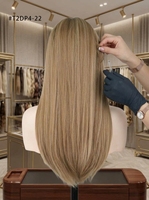 Perruques Lace Front de Haute Qualité pour Femmes, Cheveux Humains 100% Naturels, Vente en Gros, Cheveux Vierges Européens, Dentelle Injectée, Densité 130%