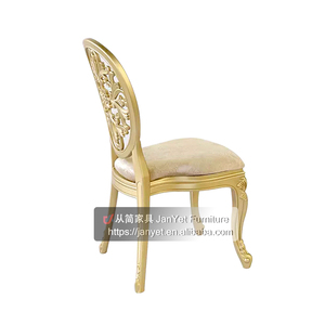 Nouveau Design hôtel Banquet événement, chaises en résine <span class=keywords><strong>de</strong></span> Style français <span class=keywords><strong>Louis</strong></span> xv empilables - Product Image 3