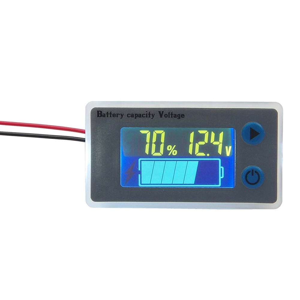 DC 12V 24V 36V 48V 72V Misuratore Di Batteria Con Allarme, Tester