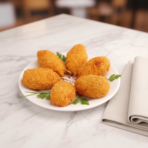 Pinzas de Cangrejo Surimi Empanizadas Congeladas con Pinza Real, Mariscos Empanizados Estilo Japonés, Bocadillo Frito - Product Image 1