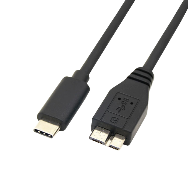 USB3.0 High Speed Data Transfer Cord Type c Male to Micro B Cable External Hard Drive HDD Enclosure