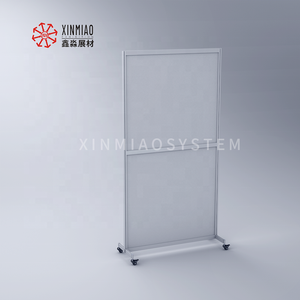 Divisor de Habitaciones Moderno, Transparente, Portátil, con Paneles Acrílicos Extraíbles, Impermeable, Biombo Plegable Temporal - Product Image 5