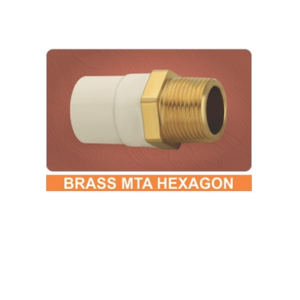 Accesorio de Tubería Hexagonal de CPVC de 40 mm, Resistente a la Corrosión, Confiable, para Sistemas de Agua Industriales y Domésticos - Product Image 2