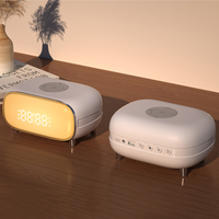 Lampe intelligente d'aide au sommeil personnalisée Veilleuse à LED orange Machine à sons naturels pour enfants