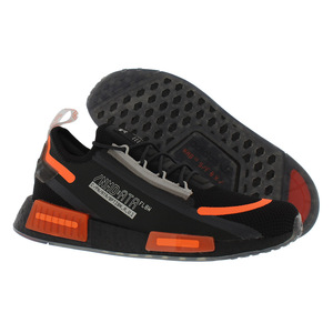 Chaussures Adidas Nmd_R1 Spectoo pour hommes Couleur : Noir/Orange/Gris 100% authentiques - Product Image 5