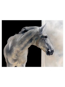 Living Room Hotel Decoration Animal Oil <strong>Painting</strong> Pure Hand-painted Modern Texture Wall Art <strong>Horse</strong> Oil <strong>Painting</strong> on Canvas - Product Image 2