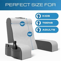 Oreiller de lecture pour lit assis TV livre oreiller de jeu oreiller de soutien du dos pour lit dossier chaise avec bras
