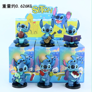 Cajas Misteriosas de Moda con Figuras de Mickey, <span class=keywords><strong>Minnie</strong></span> <span class=keywords><strong>y</strong></span> Stitch, Juguetes de PVC 3D, Decoración para Coche, Pasteles <span class=keywords><strong>y</strong></span> Adornos - Product Image 3