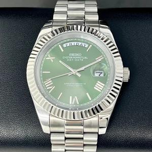 Nuevo Reloj Mecánico de Lujo de 36/39 mm con Movimiento 8285, Resistente al Agua, Correa de Acero Inoxidable, Reloj Casual de Negocios - Product Image 5