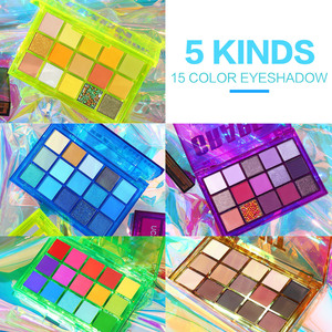 Ucanbe Eyeshadow <span class=keywords><strong>Palette</strong></span> 15 Colori Verde Eyeshadow <span class=keywords><strong>Palette</strong></span> Cioccolato Eye Shadow <span class=keywords><strong>Palette</strong></span> - Product Image 5