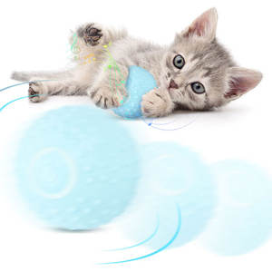 Модный современный автоматический пластиковый шарик для собак, умная интерактивная игрушка для тренировок - Product Image 5