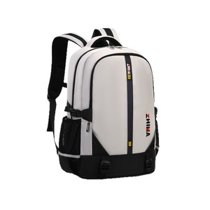 Zhiya Student <b>Backpack</b> 15 Inches Large Capacity <b>School</b> Bag For High <b>School</b> Students Lightweight With Zipper Pocket - Product Image 1