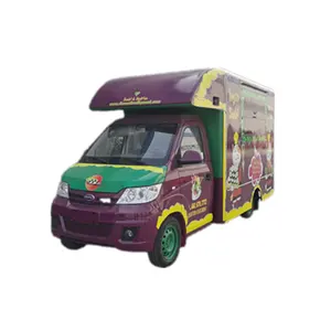 Bán hàng xe tải đa mục đích van Di chuyển xe tải nấu ăn xe tải thực phẩm cửa hàng điện thoại di động