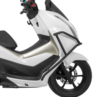 Barre de protection avant et arrière en acier à haute teneur en carbone, noir mat, pour scooter, protection du moteur, barre anti-chute pour moto UFR150