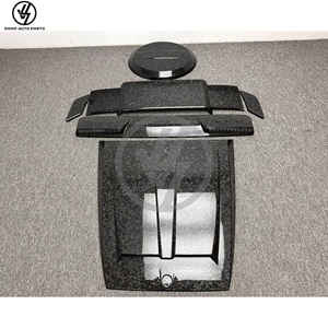กันชนคาร์บอนไฟเบอร์แบบแห้งสำหรับ W464 G63 AMG G500 2019-2024ฝากระโปรงหน้ายางสปอยเลอร์ - Product Image 4