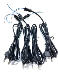 Kabel listrik Italia 3pin, produk grosir tembaga telanjang pvc untuk komputer pc 3pin 3pin