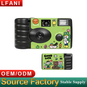 Appareil photo jetable Good Luck, vente en gros, appareil photo jetable 35 mm avec <span class=keywords><strong>flash</strong></span>, mise au point fixe, en plastique, couleur personnalisée, pellicule - Product Image 1