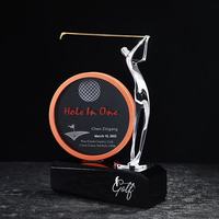 Trofeo de Golf de Metal con Diseño Personalizado, Grabado y Impresión Digital para Recuerdos Deportivos