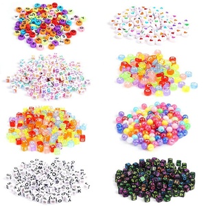 MO-C 2019001 Moyamiya <span class=keywords><strong>24</strong></span> en una acrílico alfabeto carta cuentas DIY kit de arte y artesanía material regalos de los niños - Product Image 3