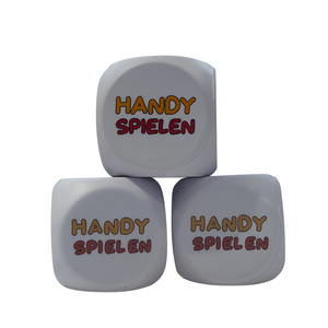 <span class=keywords><strong>Dés</strong></span> à 6 faces en mousse PU personnalisables OEM/ODM, <span class=keywords><strong>dés</strong></span> polyédriques blancs, <span class=keywords><strong>dés</strong></span> de jeu Fidget Cube <span class=keywords><strong>avec</strong></span> mots, boule géante en mousse – Vente chaude - Product Image 6