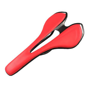 <span class=keywords><strong>Selle</strong></span> <span class=keywords><strong>de</strong></span> vélo confortable en cuir <span class=keywords><strong>et</strong></span> fibre <span class=keywords><strong>de</strong></span> carbone pour VTT <span class=keywords><strong>et</strong></span> vélo <span class=keywords><strong>de</strong></span> route, avec ventilation simple, toutes saisons - Product Image 5