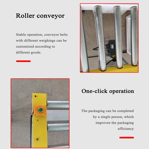 Horizontal Wrapping <b>Machine</b> Automatic Conveyor Horizontal Orbital <b>Stretch</b> Wrapping <b>Machine</b> - Product Image 3
