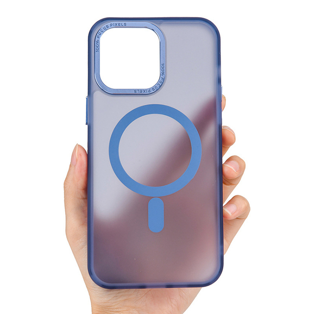 Mobile Phone and Accessory for iPhone 14 13 Shockproof Wireless Charging Magnetic Phone Case Man Cases
