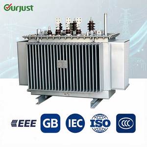 Transformateur immergé dans l'huile pour projet de distribution d'énergie, noyau en alliage amorphe <span class=keywords><strong>S15</strong></span>, 10KV 35KV 1000kVA, transformateur monté sur socle - Product Image 1