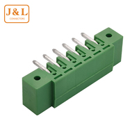Bornier de Type enfichable à angle droit 5.0mm 5.08mm mâle femelle bornier électrique enfichable