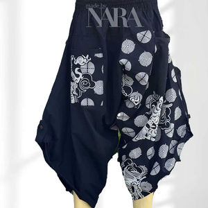 กางเกงแฟชั่นสไตล์ซามูไรสำหรับผู้ชายเสื้อผ้าลำลองดีไซน์ทรงหลวมผ้าแคนวาสแบบมีลูกศรน้ำหนักเบา - Product Image 1