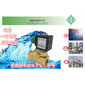 Vanne solénoïde Ode 21WA4K0V130 à action directe à diaphragme pour l'eau, le gaz et l'utilisation industrielle - Product Image 1