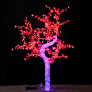 Escultura de Árbol de Resina con Luces LED, Lámpara Decorativa Iluminada para Diseño de Paisajes, Exhibiciones de Jardines y Espacios Creativos - Product Image 1