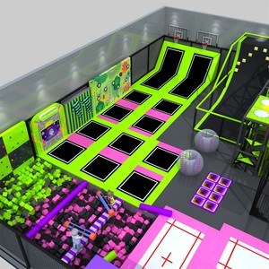 Đa chức năng trẻ em thương mại sân chơi trong nhà thiết bị tùy chỉnh thiết kế trong nhà Trampoline công viên cho lớn trung tâm mua sắm - Product Image 1