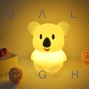 Prix usine OEM Personnalisé Chevet LED Éclairage de Nuit De Bande Dessinée Bébé <span class=keywords><strong>Koala</strong></span> Lampe De Nuit Lumière Fabricant - Product Image 5