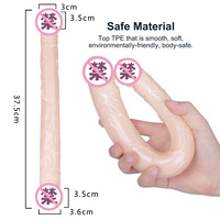 Double Tong Soft Realistic Dildo pour femmes, masturbation, sex toys anaux pour adultes, jouets sexuels pour hommes et femmes, sex toys en ligne