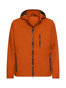 Blousons universitaires unisexes personnalisés, écologiques, monocouche, softshell, avec fermeture éclair frontale, coupe-vent, imperméables, style urbain, teinture unie - Product Image 2