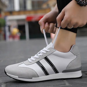 Zapatos Casuales para Hombre con Aumento de Altura de 8CM, Transpirables, Duraderos, Antideslizantes, con Suela Suave, Diseño Moderno con Bloques de Color y Rayas de Gamuza para Verano - Product Image 5