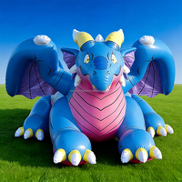 Modèle de dragon gonflable en PVC personnalisé Wanjun, nouveau produit très vendu, en vente