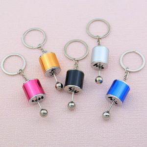 Porte-clés personnalisé de haute qualité avec logo, créatif et original, en métal, pour modification de voiture, tête de levier de vitesse - Product Image 4