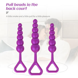 Anal Plug Butt Sex Toys pour femmes hommes Soft Silicone <span class=keywords><strong>Prostate</strong></span> Massager Mini Erotic Black Vibrator Anal Toys pour adultes - Product Image 1