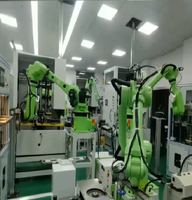 Robot industriel 4 axes 10 kg 1500 mm, bras robotique pour la manutention, le débavurage, la découpe et le traitement