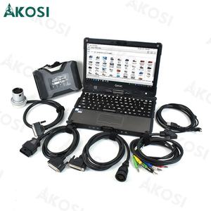 Outil de diagnostic sans fil SUPER MB PRO M6+ avec multiplexeur, câble LAN, câble de test principal OBD2 16 broches et ordinateur portable Getac V110 - Product Image 5