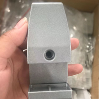 Support de fixation réglable en alliage d'aluminium pour écran de bureau, panneau de séparation simple face, support de cloison en verre pour bureau à domicile et hôtel