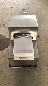 เครื่องกดเนื้อเชิงพาณิชย์ เครื่องทำเนื้อแผ่นบางสำหรับหมู เนื้อวัว ปลา เครื่องกดเนื้อหมูแบบแผ่นบาง - Product Image 5