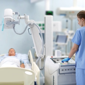 Appareil de radiographie mobile vétérinaire Mindray MobiEye 700 avec bras robotique bionique et fonction de télécommande RF - Product Image 6