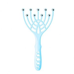 Rouleaux en acier inoxydable à 9 griffes, outil SPA manuel pour la maison et le bureau, soin relaxant des cheveux, massage profond du cuir chevelu pour soulager le stress - Product Image 3