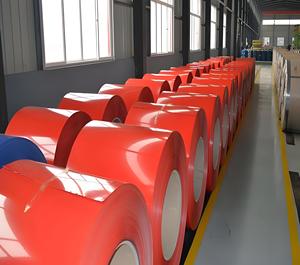 Bobina de acero de Color prerecubierta <span class=keywords><strong>PPGI</strong></span>/Ppgl duradera de alta calidad, doblado de corte personalizable para acero galvanizado prepintado móvil - Product Image 2