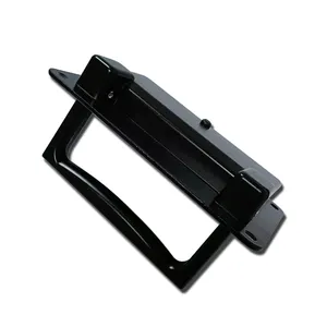 Caja de herramientas con Panel extraíble para teléfono móvil, manija oscura para cajón de puerta de gabinete, fabricante de suministro LS523